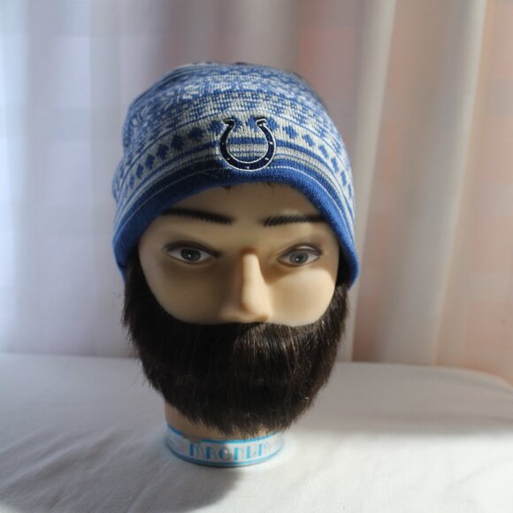 Reebok NFL Team Apparel Indianapolis Colts Knitted Beanie Like New - Picture 2 of 9